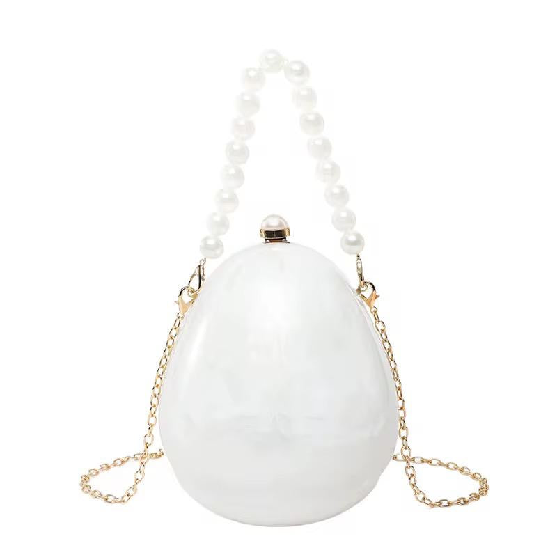 Egg shape Lux Clutch