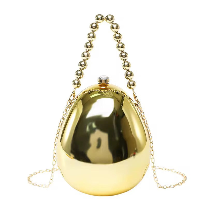 Egg shape Lux Clutch