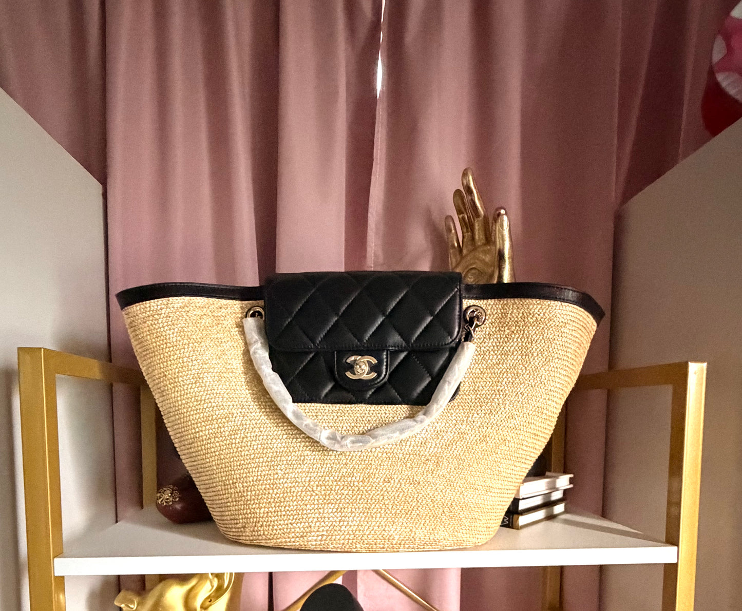 inspired tote chanel