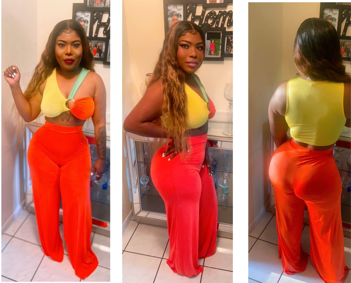 Blossom honey pant set