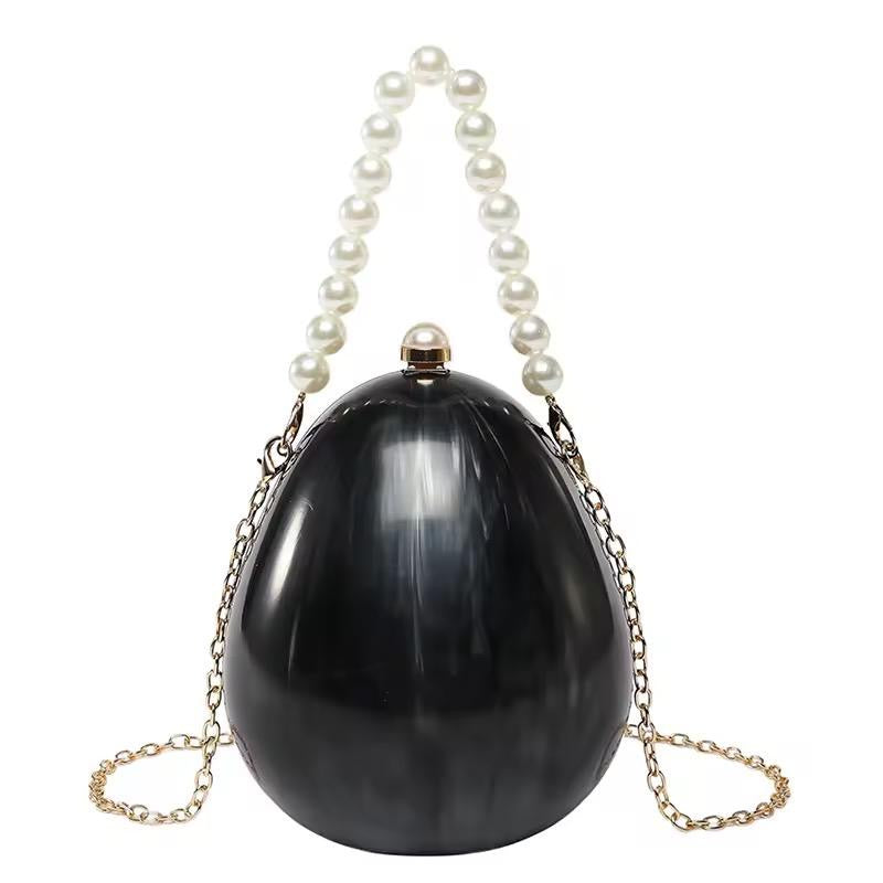Egg shape Lux Clutch
