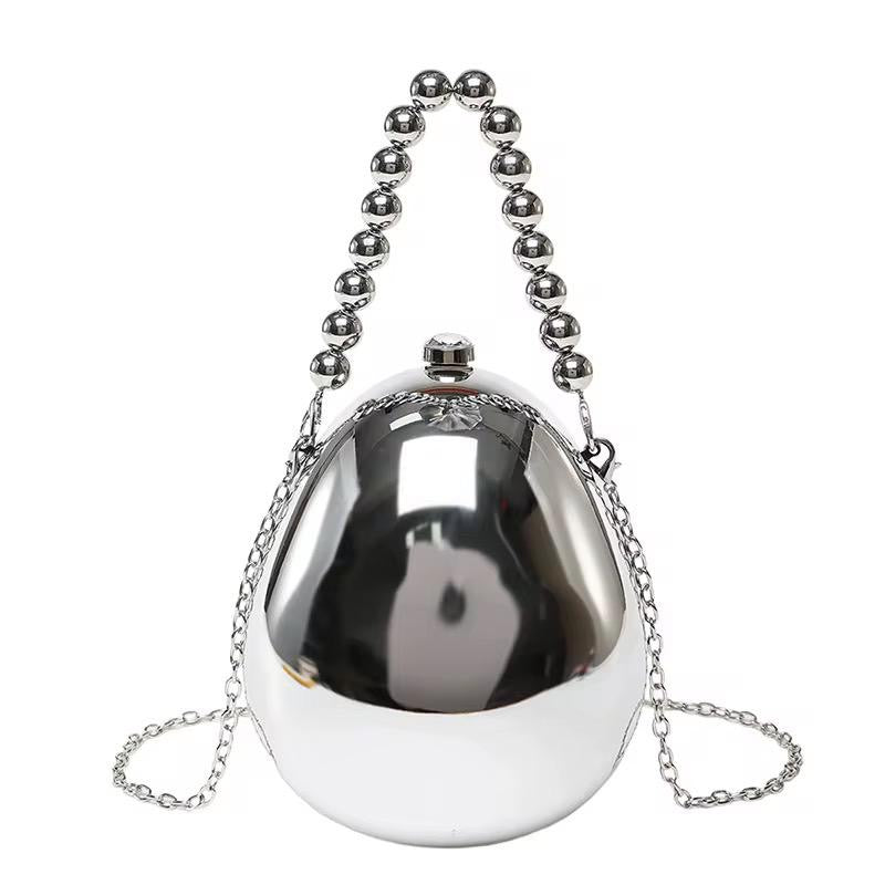 Egg shape Lux Clutch