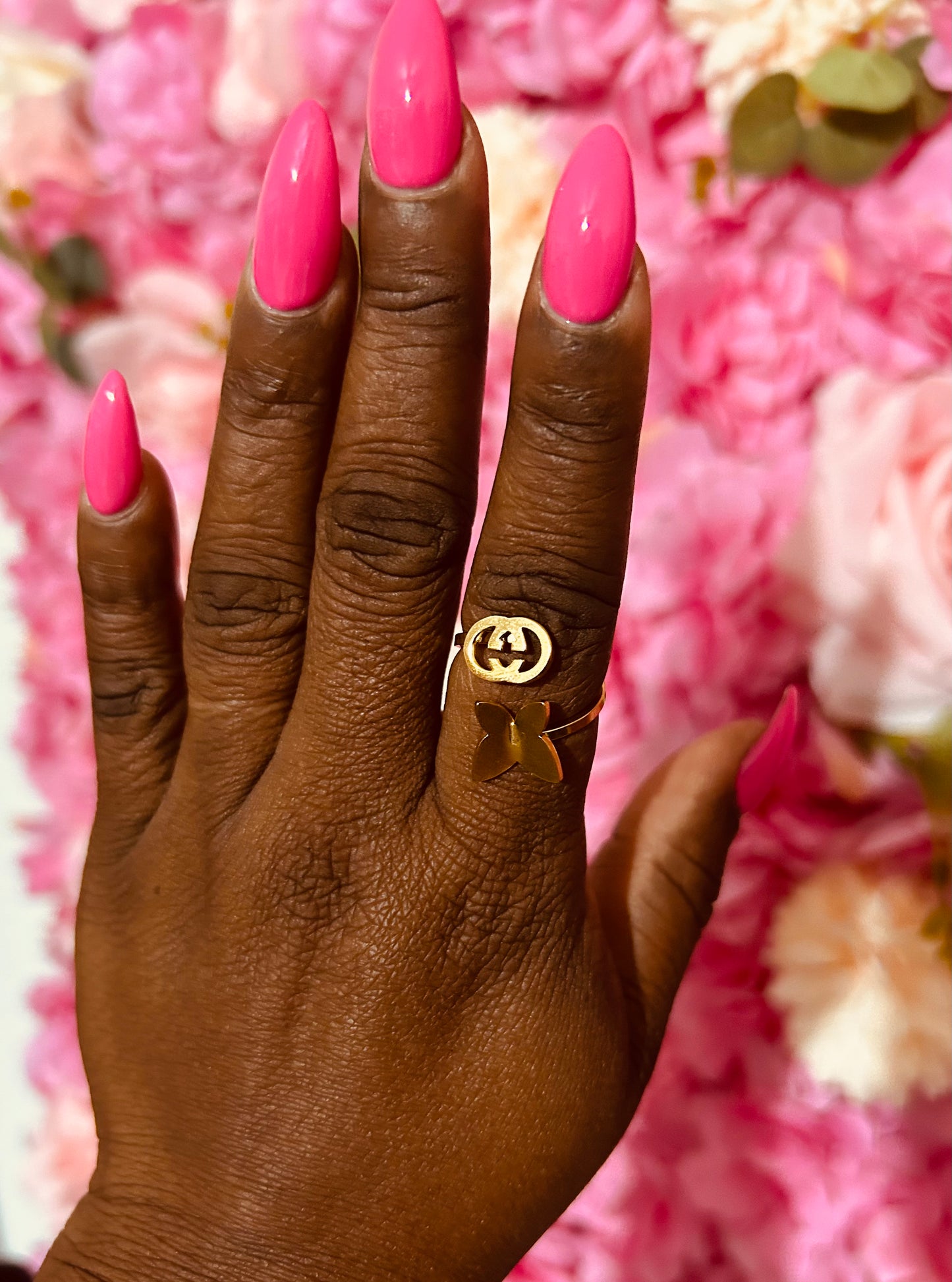 Gucci/Butterfly Gold Ring