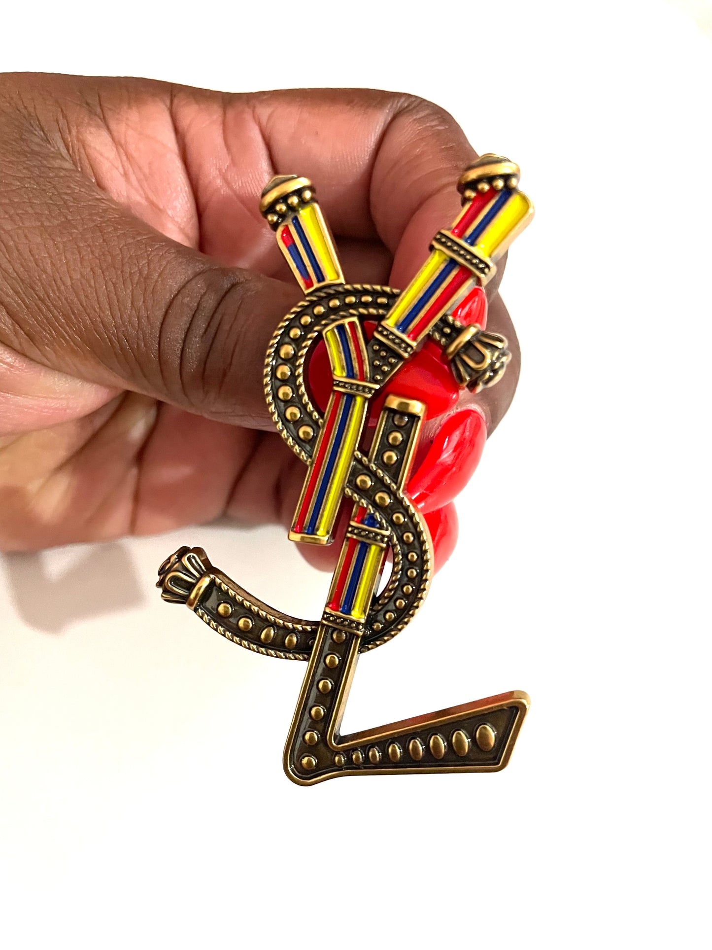INSPIRED YSL BROOCH
