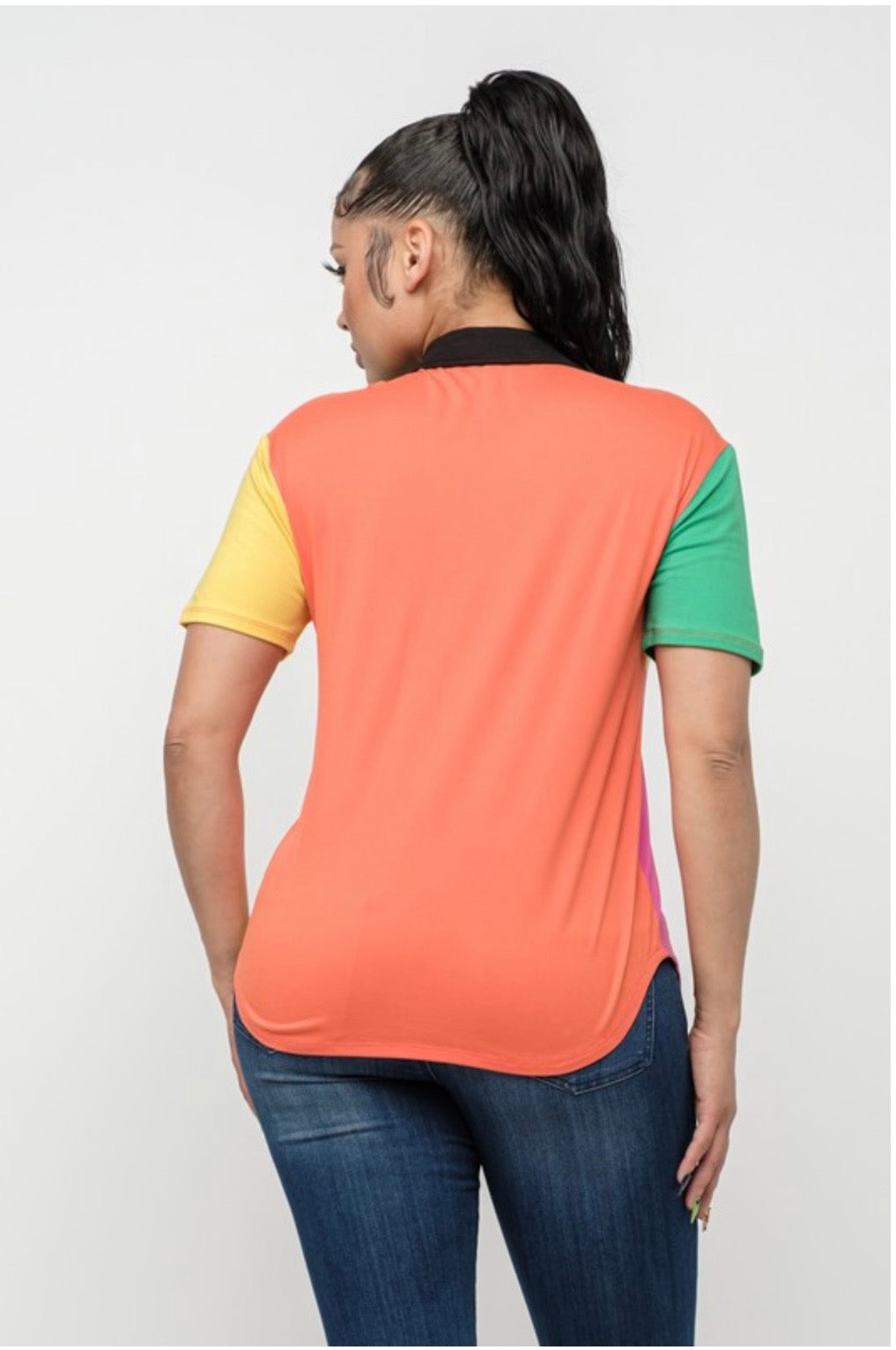 Color Block shirt