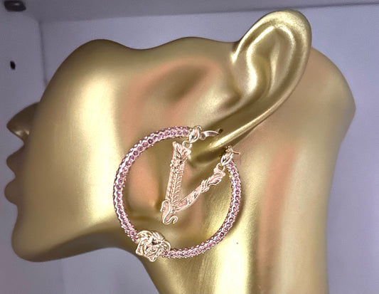 Inspired Versace Earrings