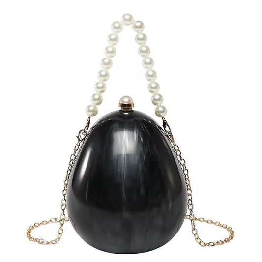 Egg shape Lux Clutch